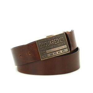 DSquared Brown Leather Belt